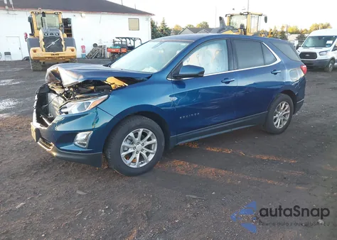 2020 Chevrolet Equinox Fwd Lt 1.5L Turbo из США, поврежденный, VIN 3GNAXKEV8LL179483